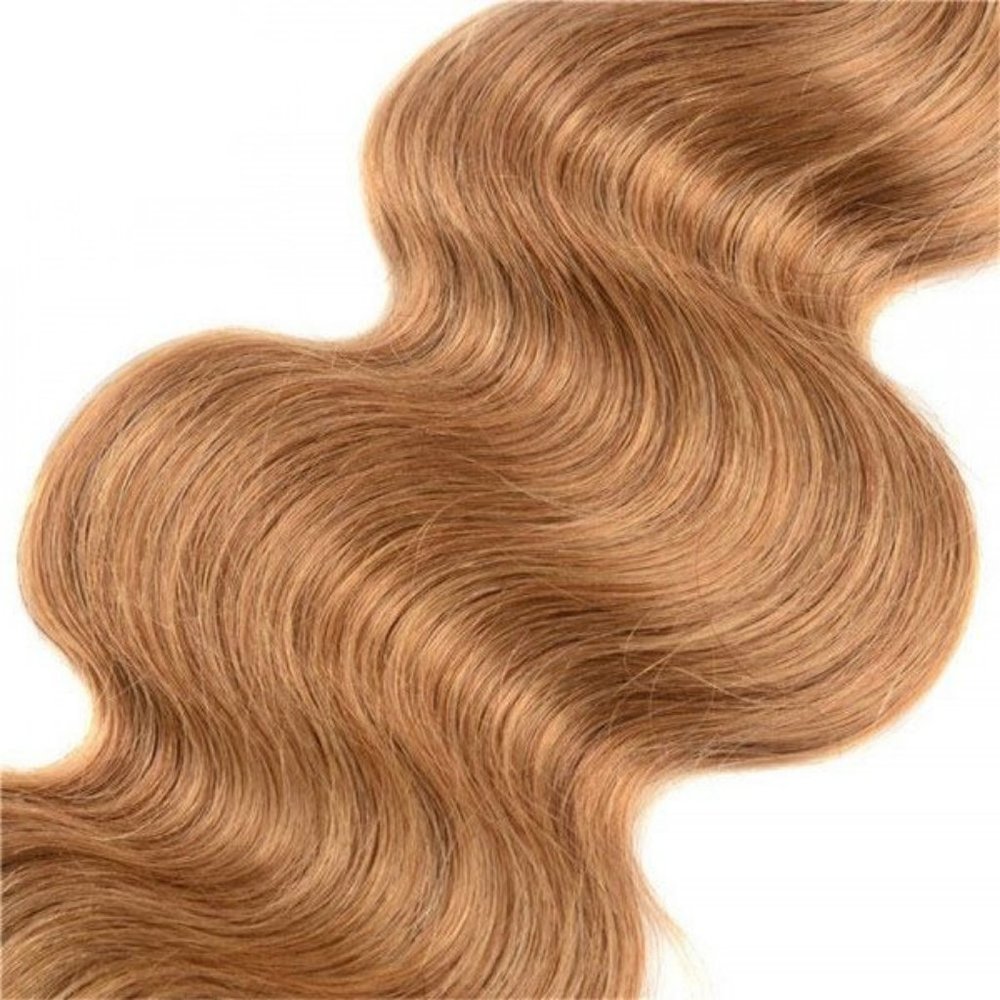 High Quality Human Hair Extensions Color #27  Body Wave  20" inches